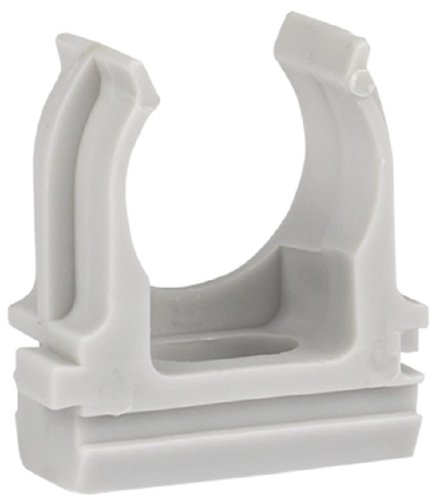 Клипса для гофры Ruvinil Д=25 под пистолет серый (уп. 100шт) картинка